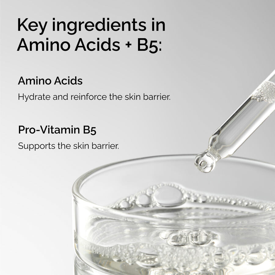 Ingredients of The Ordinary Amino Acids + B5