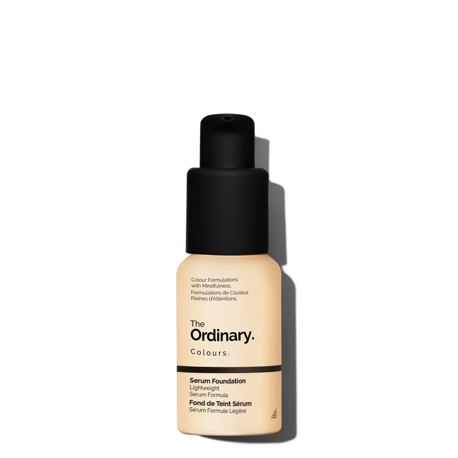 The Ordinary Serum Foundation lightweight pigment with moderate coverage