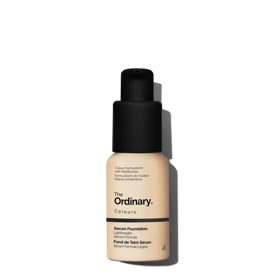 The Ordinary Serum Foundation lightweight pigment with moderate coverage