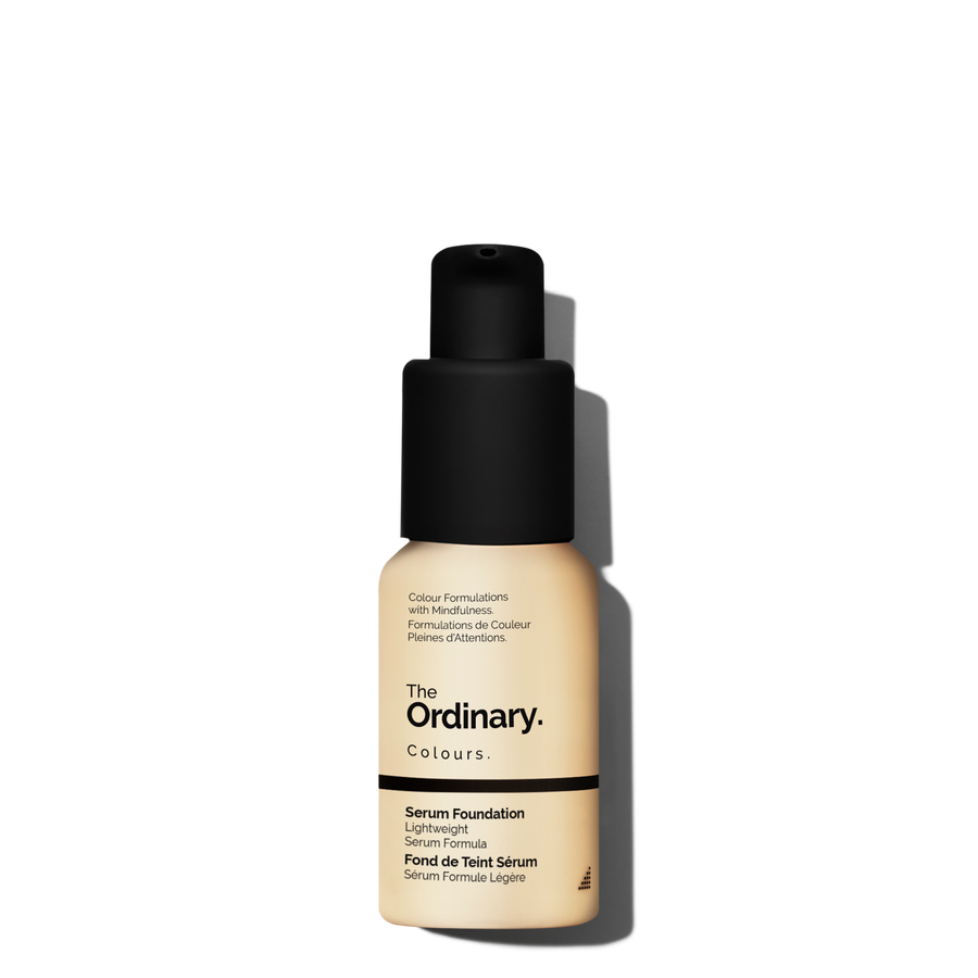 The Ordinary Serum Foundation lightweight pigment with moderate coverage