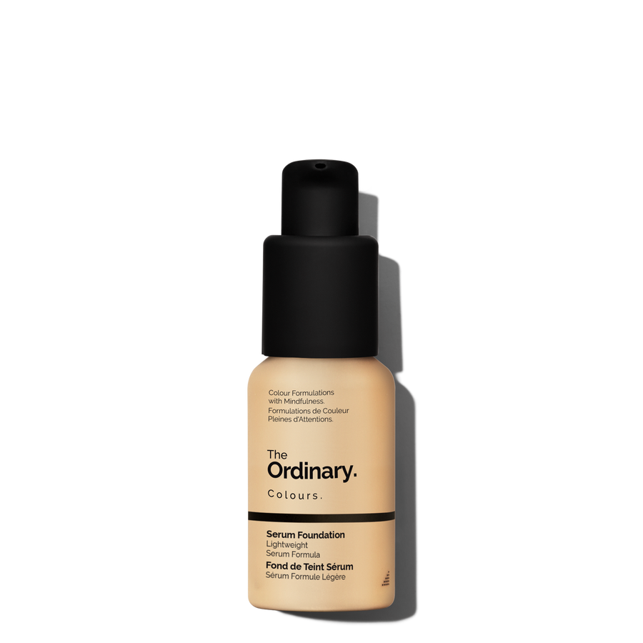 The Ordinary Serum Foundation lightweight pigment with moderate coverage