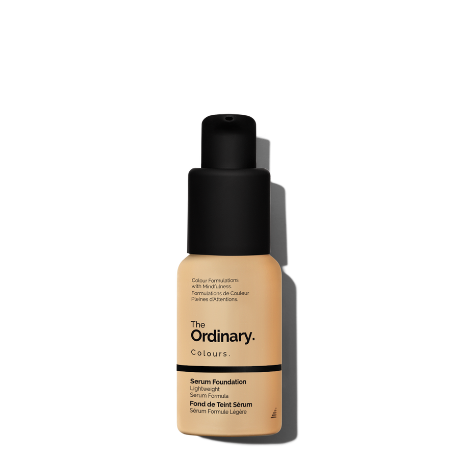 The Ordinary Serum Foundation lightweight pigment with moderate coverage