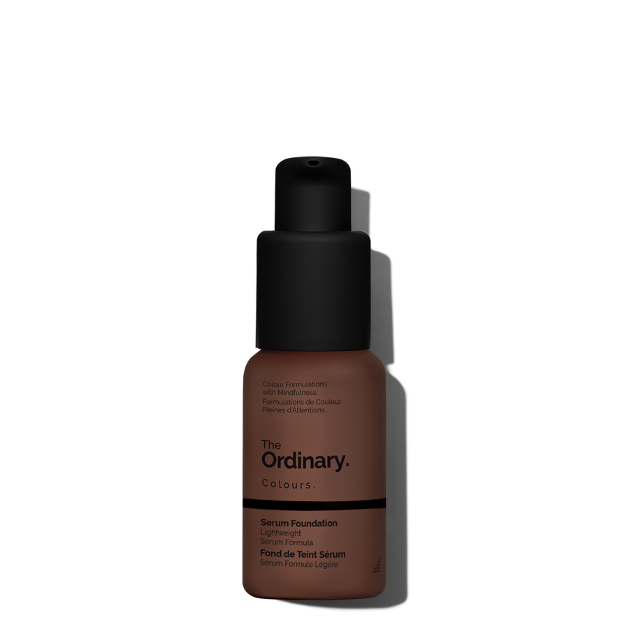 The Ordinary Serum Foundation 3.4 R deep with red undertones
