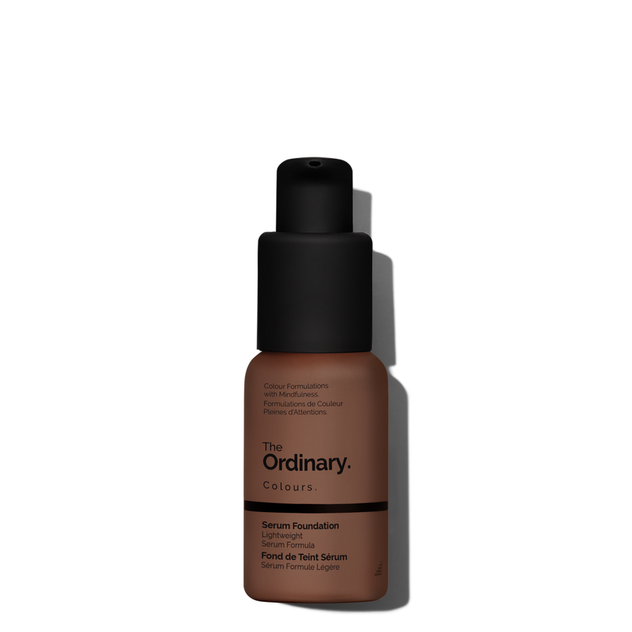 The Ordinary Serum Foundation 3.4 Ydeep with yellow undertones